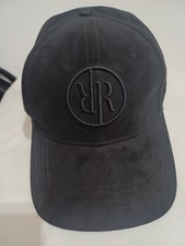 River Island Mens Black Cap Excellent Condition
