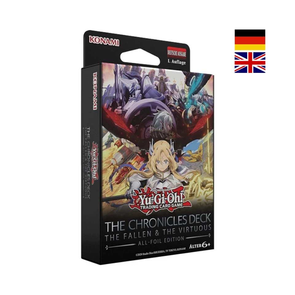 KONAMI The Chronicles - Deck "The Fallen & The Virtuous" (Edición All-Foil)