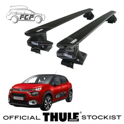 Thule  WingBar Evo Black Roof Bars Set for Citroen C3 Mk.4 24-25 Pair