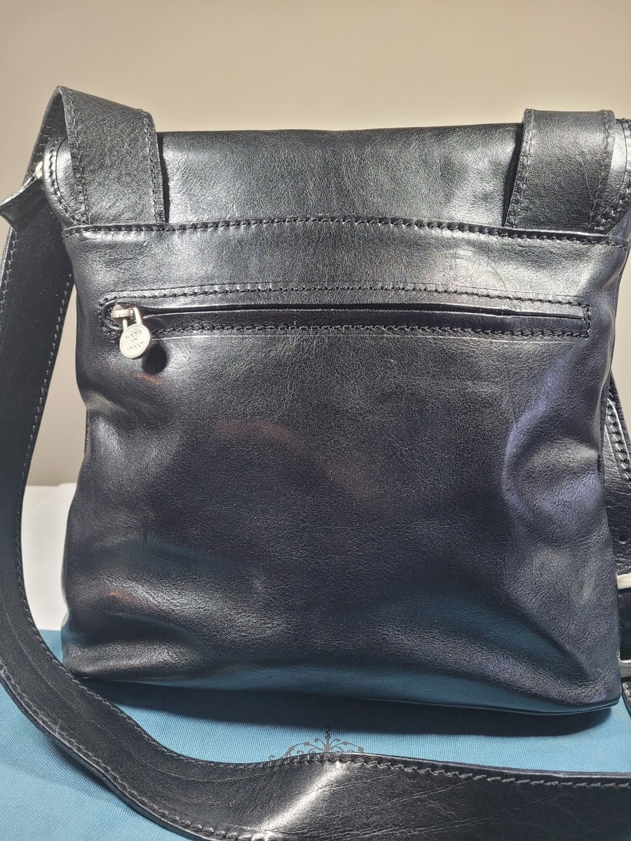 Manufactus Italian Leather Crossbody Purse  MADE IN ITALY View 3