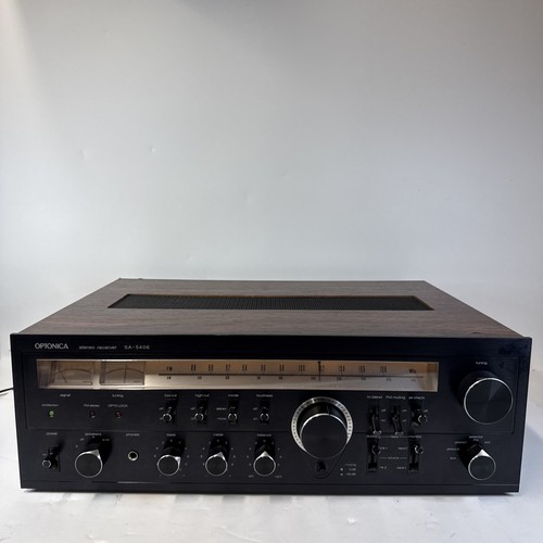 Optonica (Sharp) SA-5406, 65W AM/FM Stereo Receiver, 1980 Rare Vintage Works
