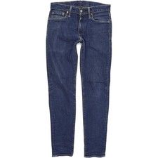 Levi's 512  Herren Blau Skinny Slim Stretch Jeans W29 L32 (68489)
