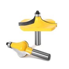 1/2in (12.7mm) Shank Diameter Shank Handrail Molding Router Assembly Bit