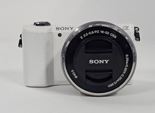 Sony Alpha a5000 20.1MP Digital Camera-White Kit w/ 16-50mm 4989277/6623145