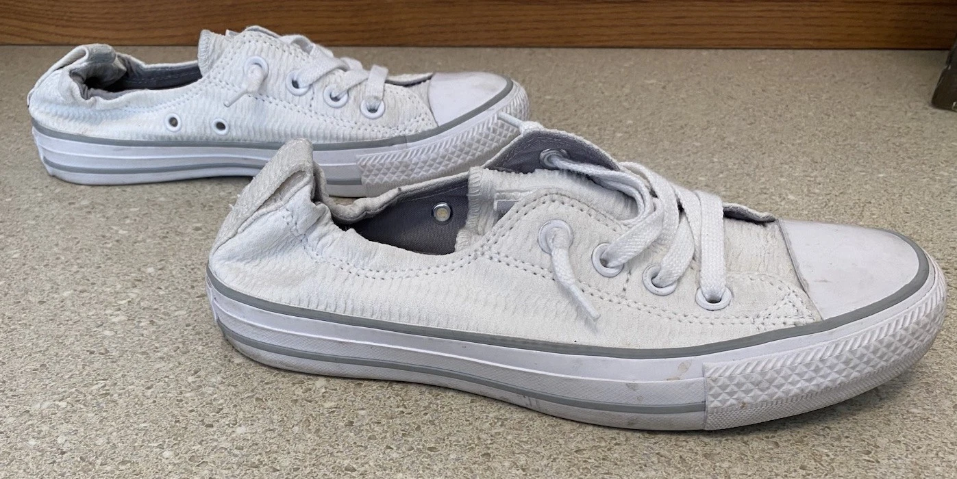 Scarpe sneakers casual Converse donna CT All Star Shoreline 559358F bianche taglia 7