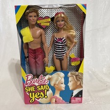 Mattel 2010 Barbie She Said Yes- Together Again Barbie Ken doll 7431- NIB