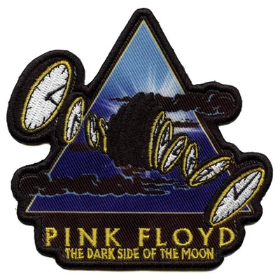C&D VISIONARY Pink Floyd Clock Time Laps Patch DSOTM Rock Psychedelic Sublimated Iron On