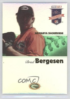 2008 TRISTAR PROjections Green Reflectives 31/50 Brad Bergesen #199 0a1
