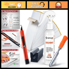 Professional Golf Grip Kit - Regripping Tool Set with Grip Solvent, Hook Blade,