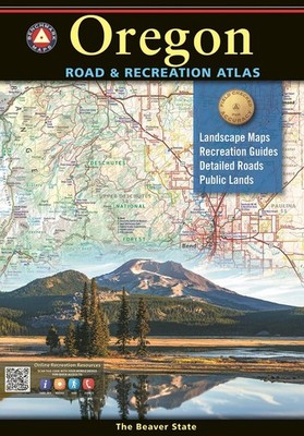 Oregon Road & Recreation Atlas 11th Edition 2024 Benchmark Paperback