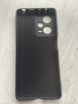 Silikon Handy Schutzhülle - Redmi Note 12 Pro 5G - Black  ￼