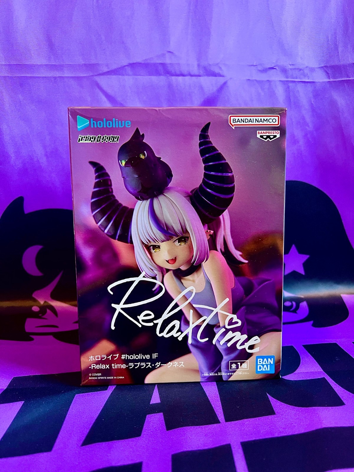 Figurine Hololive La+ Darknesss statuette Bandai 12cm manga