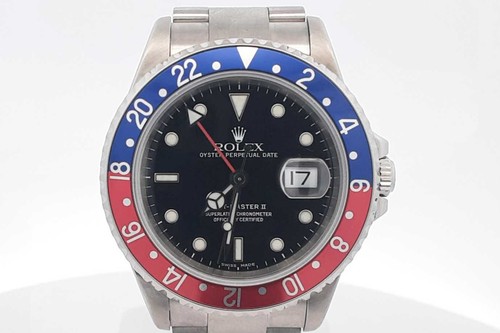 Rolex Gmt Master 2 "Pepsi" Oyster Perpetual Date 40mm Watch Eb0326ixxzdu