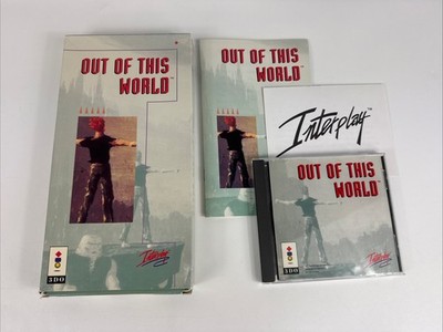 Out of This World (3DO) CIB Complete + Long Box + Reg Card! Tested! Authentic!