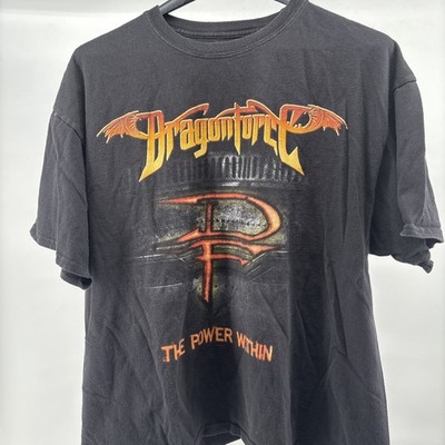 Dragonforce 2012 Tour Band T Shirt Sz Large Fit