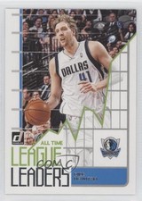 2020-21 Panini Donruss All-Time League Leaders Dirk Nowitzki #7 HOF 00em