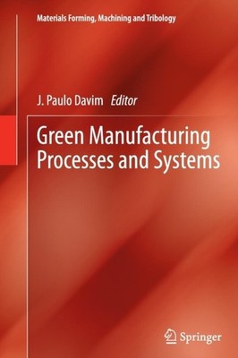 Davim J - Grüne Herstellungsprozesse und -systeme - Neues Taschenbuch oder - J555z