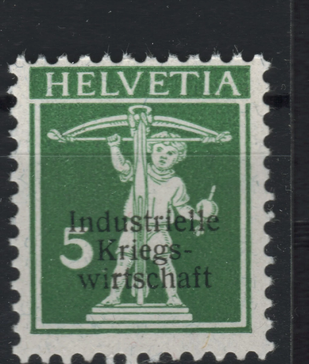Schweiz Dienstmarken, IKW Kriegswirtschaft, MiNr 2I postfrisch (SBK2021=35CHF)