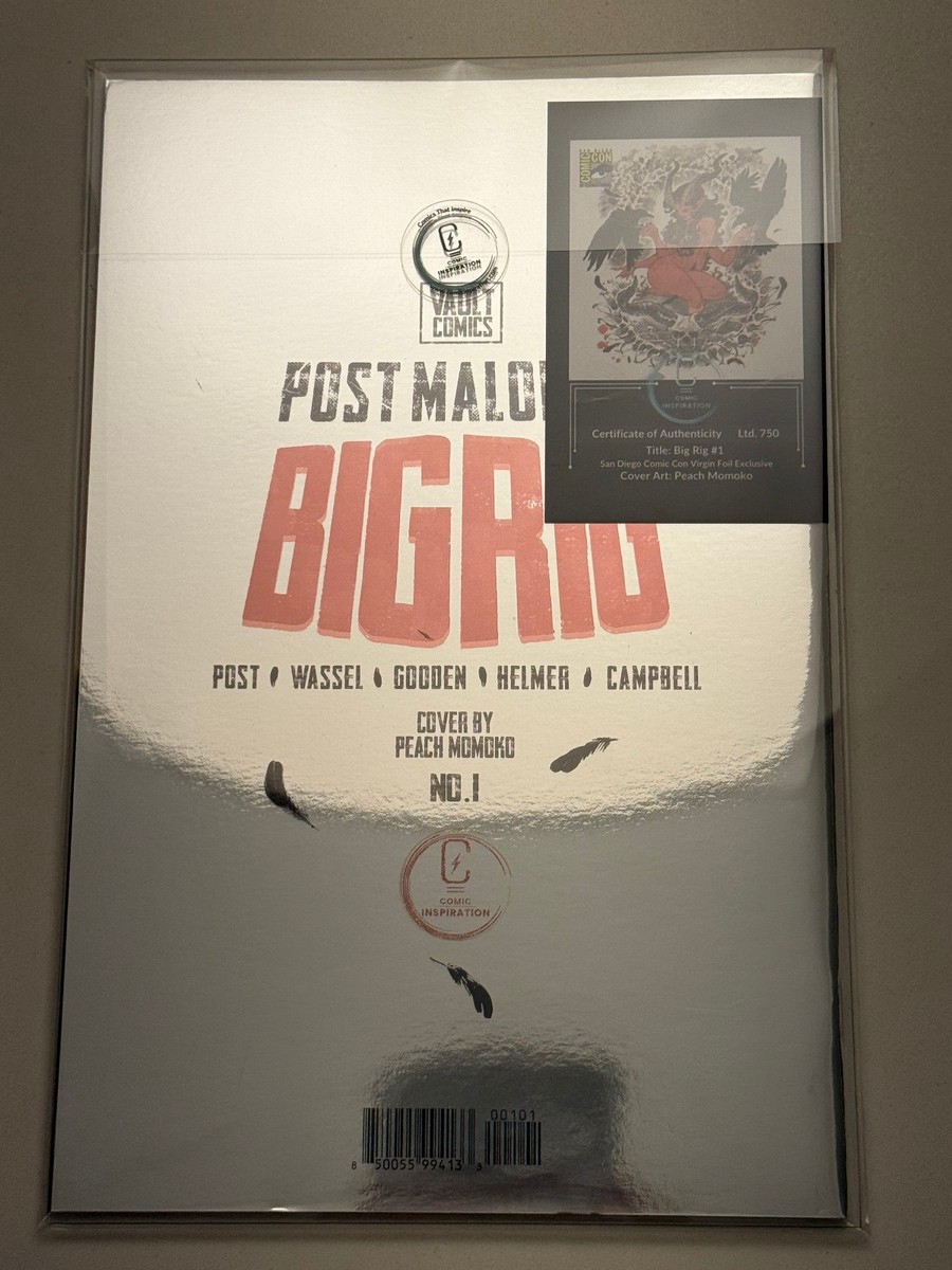 2025 SDCC Exclusive Vault POST MALONE BIG RIG #1 Peach