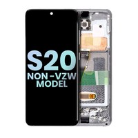 Oled-Display Mit Rahmen FüR Samsung Galaxy S20 5G (Non-Verizon 5G Uw Rahmen) (S