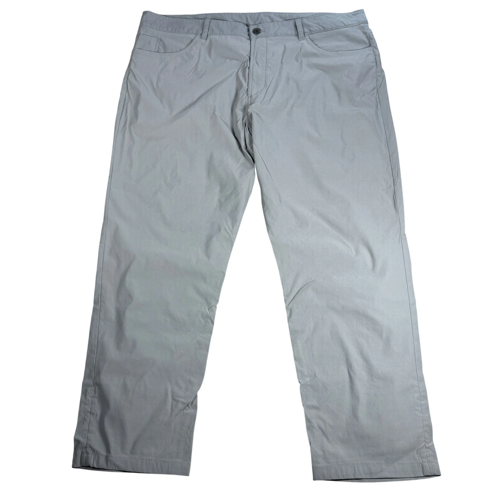 The North Face Mens Hiking Pants Light Grey Size 42 Short Technical Outdoor