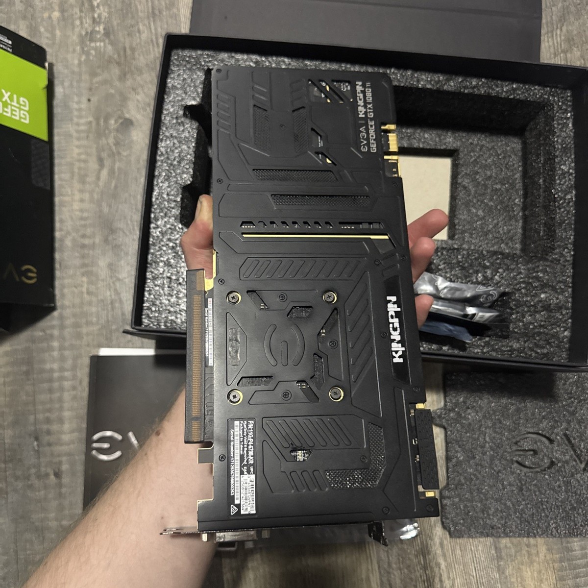 EVGA NVIDIA GeForce GTX 1080 Ti Kingpin K|NGP|N VIDEO CARD ONLY w