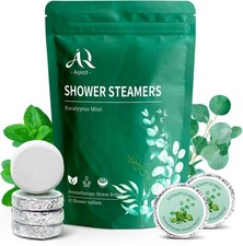 Shower Steamers with Natural Essential Oil Eucalyptus Mint - 12 count