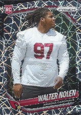 Walter Nolen 2025 Panini Prizm Prizms Lazer Rookie Card