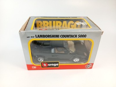Bburago cod.0137 Lamborghini Countach 5000 black mit OVP [1/24]