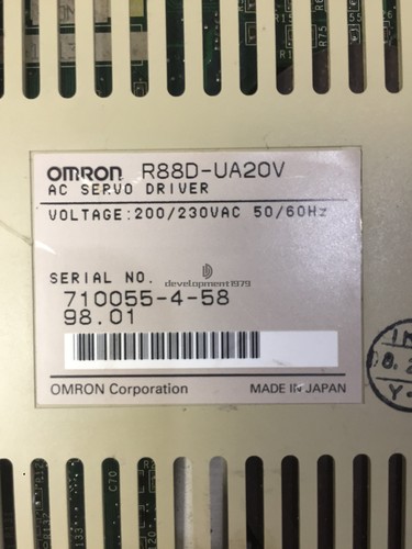 one used R88D-UP20V servo driver #zc