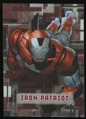 2012 Marvel Beginnings 3 PRIME MICROMOTION Etched Foil #M3-25...IRON PATRIOT