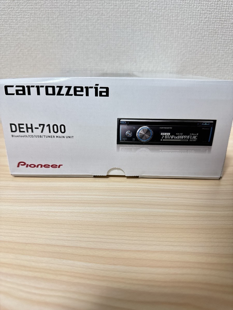 Pioneer Carrozzeria Car Audio DEH-7100 1DIN CD / USB / Bluetooth