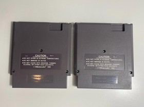 Skate Or Die & Skate Or Die 2 Nintendo NES Games Bundle Authentic Clean