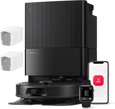 Roborock Qrevo Serie Saugroboter mit Wischfunktion, 8000Pa Saugkraft(verbessert