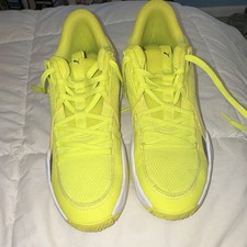PUMA Court Rider I Yellow Glow Men's Low Top Lace Up Textile Sneaker 195634-06