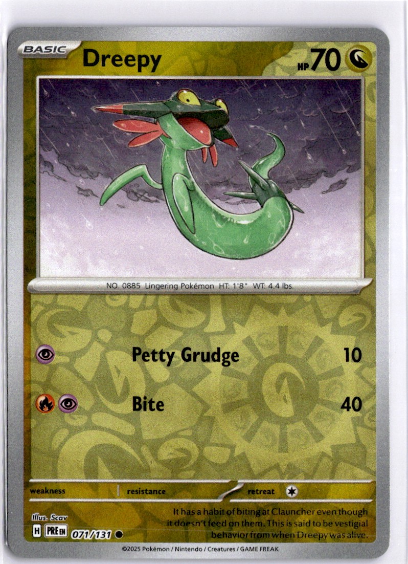 Dreepy Common SV: Prismatic Evolutions 071/131 NM