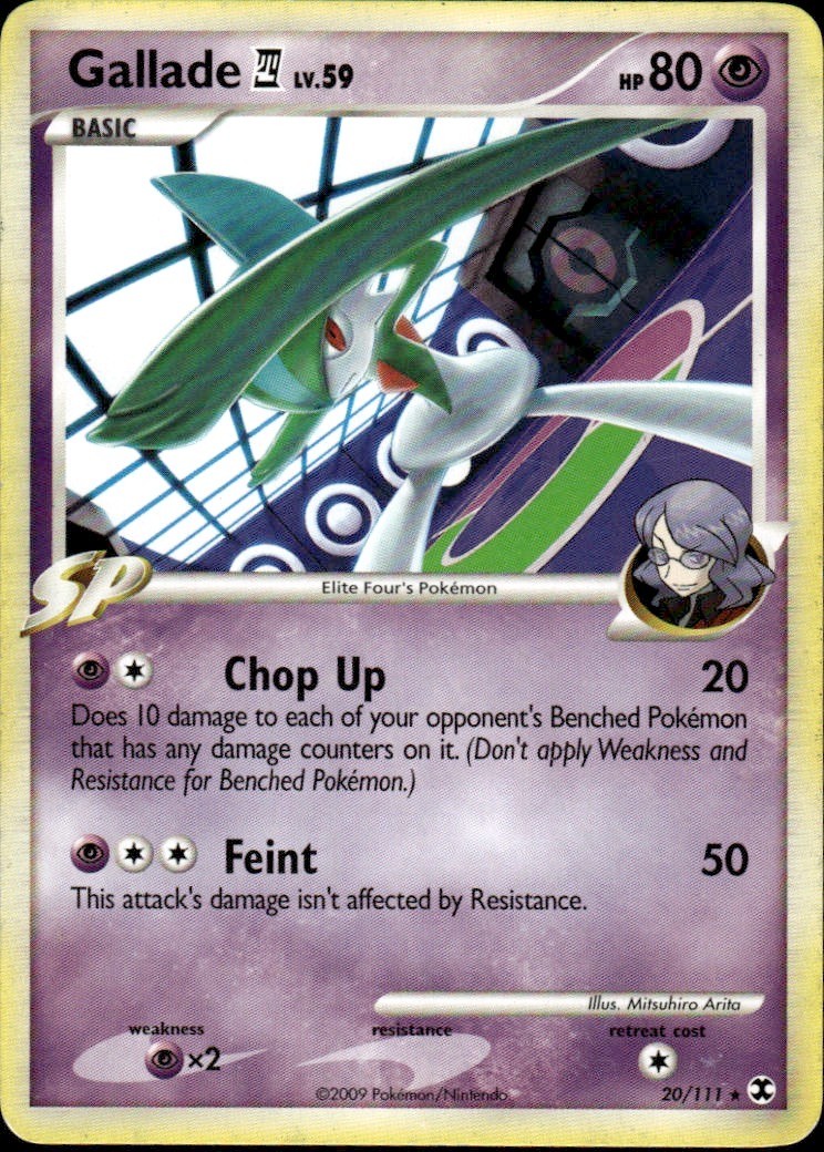 Gallade E4 Rare Rising Rivals 20/111 LP