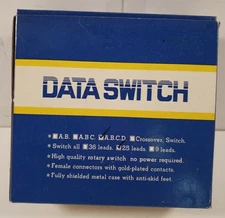 Magnitronic Data Transfer Switch 25 Leads A.B.C.D.