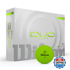 Wilson 2025 Duo Soft Golf Balls Green 12 Pack