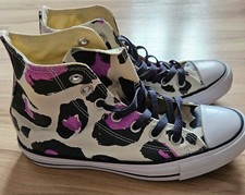 Converse Chucks; Chuck Taylor All Star Eva Lift; Leopard/ Purple; Größe 37; Neu