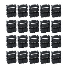 20pcs 8 Pin IDC Connector Header Dual Row Female Socket 2x4 Pin Connectors