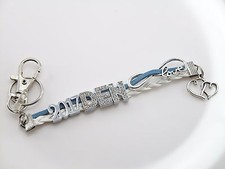 Personalized LOVE 2tone KEYCHAIN Cellphone 3.5mm ANTI DUST PLUG Rhinestone