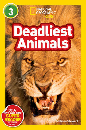 National Geographic Readers Deadliest Animals Paperback in Very Good Condition