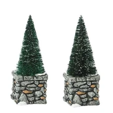 Department 56 Limestone Topiaries 809358