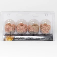 Woodland Classics 3593 Flowering Trees 2" - 3" Scenery for N HO O Scale Trains