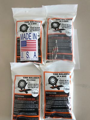 (20-12 oz bags) 12.oz tire balance beads in a bag FREE PRIORITY MAIL  SHIPPING