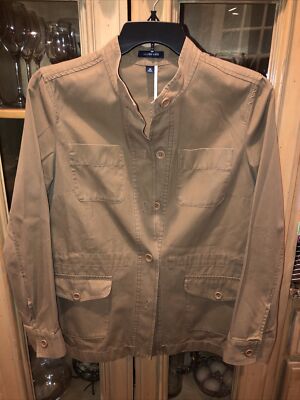 Land's End Womens Safari Jacket M | eBay