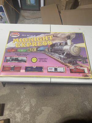 Model Power Midnight Express HO Train Set Model 1065 - NIB  Hormel Spam