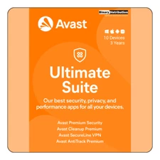 Avast Ultimate Suite 2025 - 10 Device - 3 Years [Download]