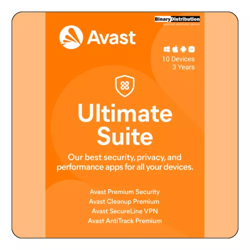 Avast Ultimate Suite 2025 - 10 Device - 3 Years [Download]